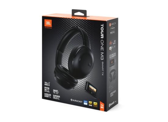 JBL Tour One M3 Smart Tx Wireless Over‑Ear Headphones – Black
